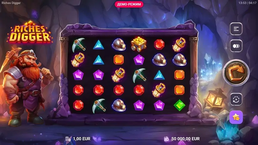 Riches Digger slot screenshot 1