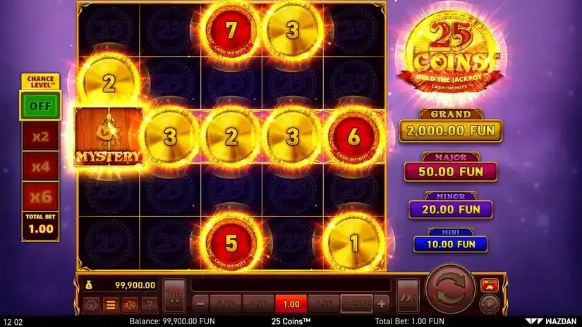 25 Coins™ slot screenshot 2