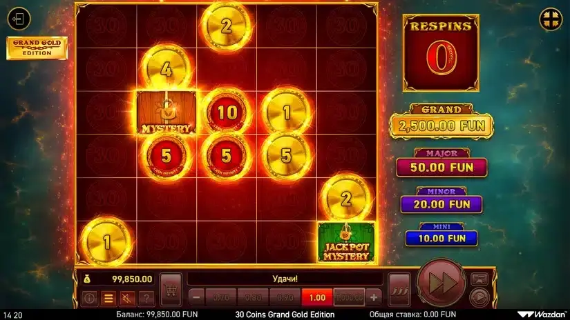 30 Coins Grand Gold Edition slot screenshot 