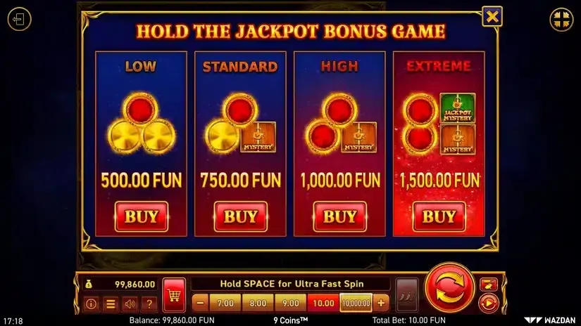 9 Coins™ slot screenshot 2