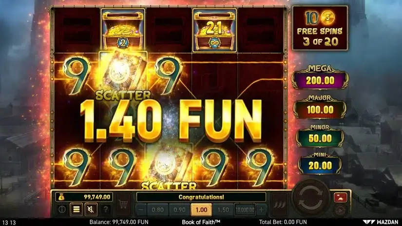 Book of Faith™ slot screenshot 4