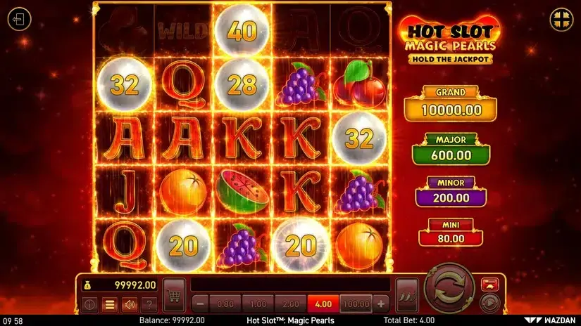 Hot Slot™: Magic Pearls slot screenshot 2