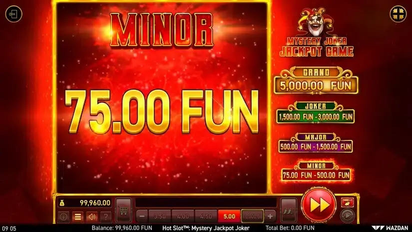 Hot Slot™: Mystery Jackpot Joker slot screenshot