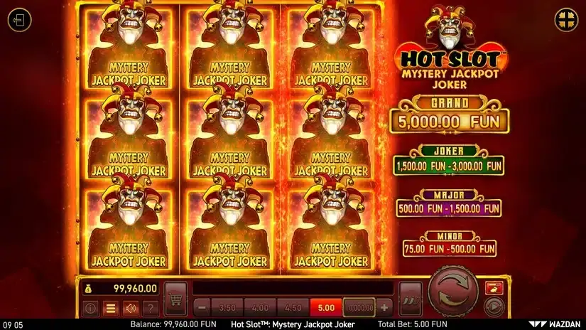 Hot Slot™: Mystery Jackpot Joker slot screenshot 2