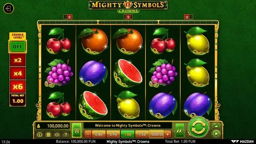 Mighty Symbols™: Crowns slot screenshot 