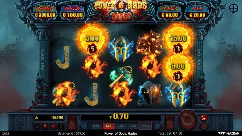 Power of Gods™: Hades slot screenshot 12