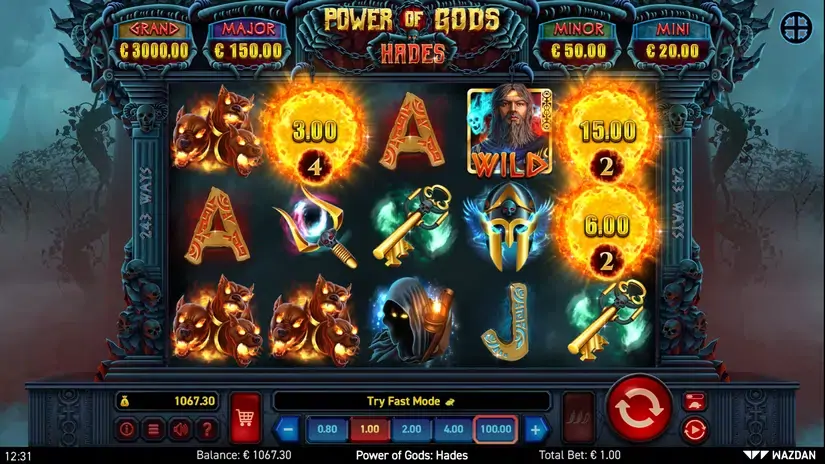 Power of Gods™: Hades slot screenshot 11