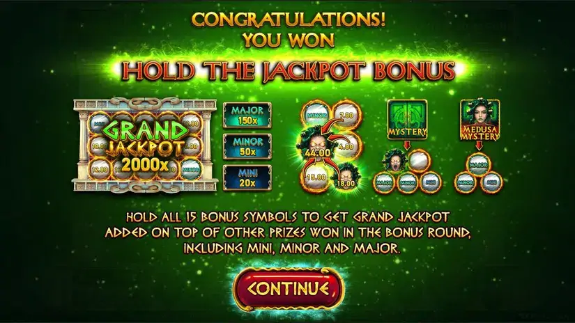 Power of Gods™: Medusa slot screenshot 5