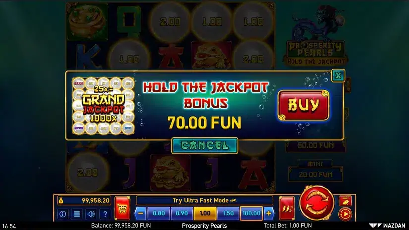 Prosperity Pearls slot screenshot