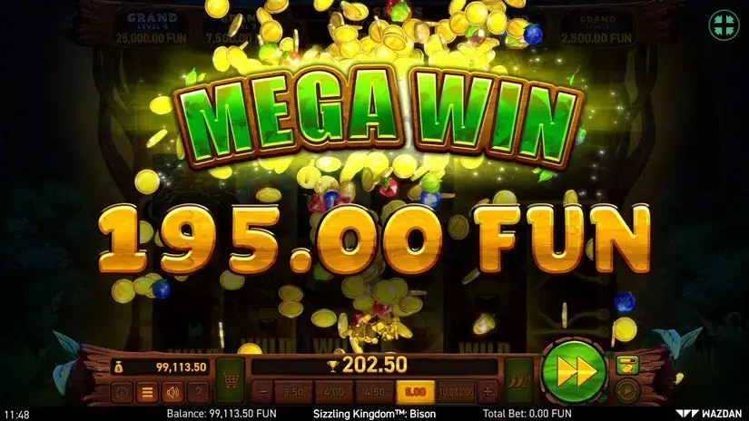 Sizzling Kingdom™: Bison slot screenshot 7