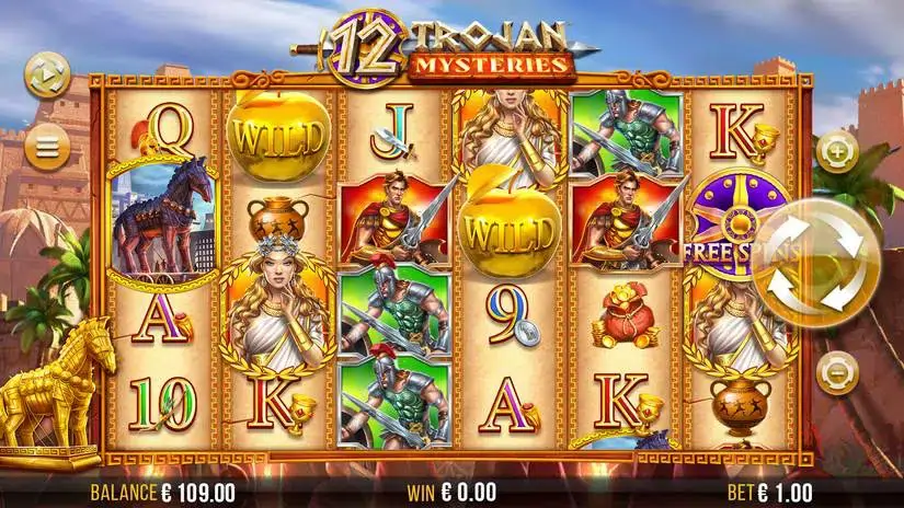 12 Trojan Mysteriesa slot screenshot 6