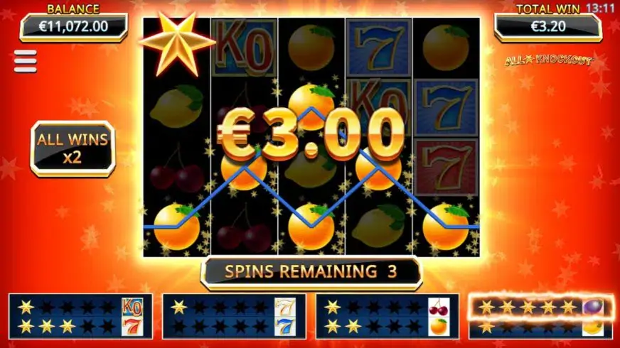 All Star Knockout slot screenshot 2