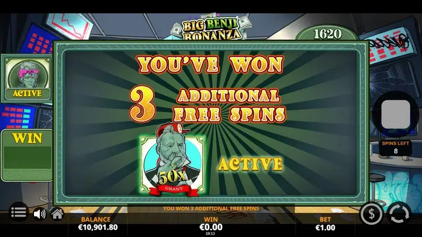 Big Benji Bonanza slot screenshot 6