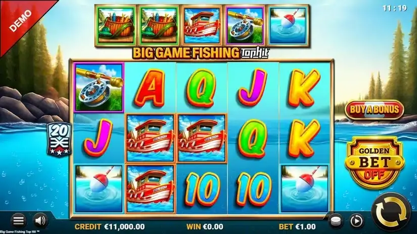 Big Game Fishing TopHit slot screenshot 