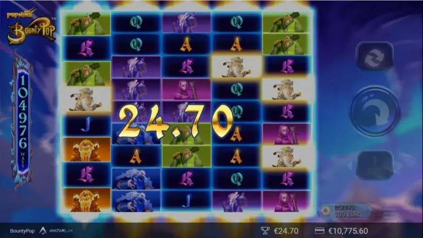 BountyPop slot screenshot 3