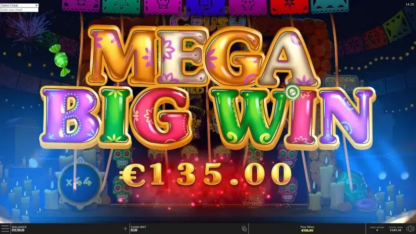 Calavera Crush slot screenshot