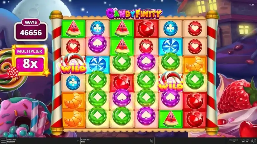 Candyfinity slot screenshot 5