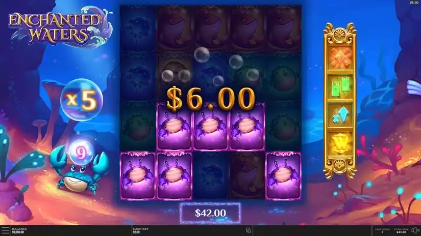 Enchanted Waters slot screenshot 4