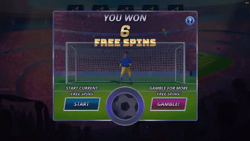 Firekick! Multimax slot screenshot 3