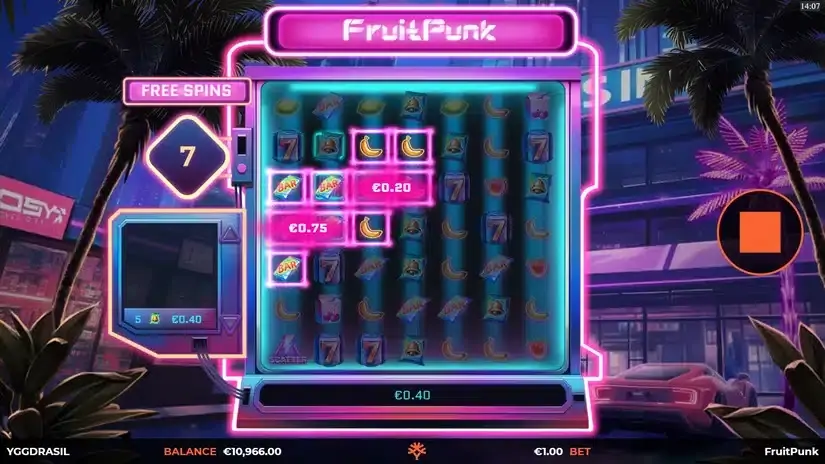 FruitPunk slot screenshot 4