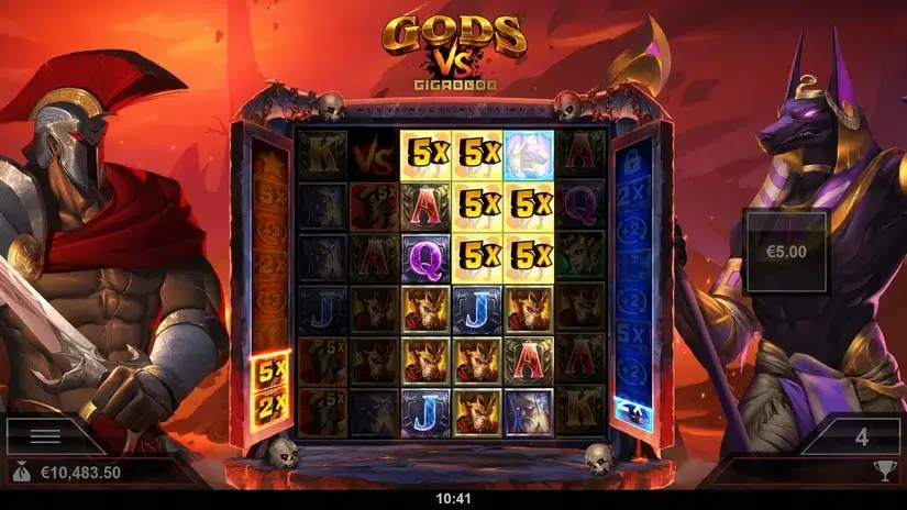 Gods vs Gigablox slot screenshot 7
