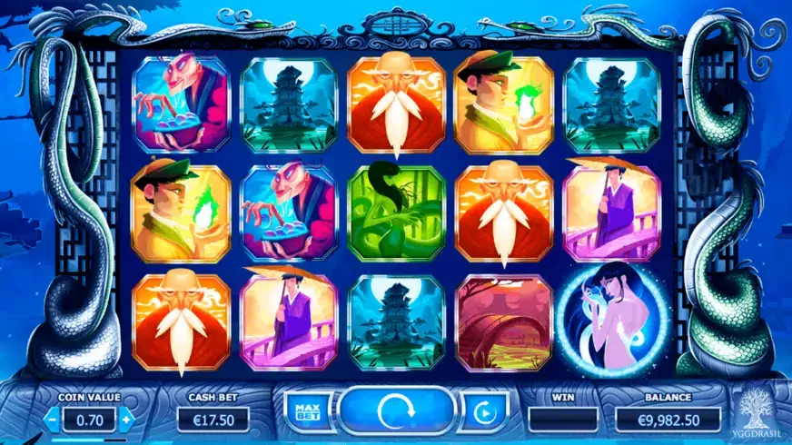 Legend of the White Snake Lady slot screenshot 1