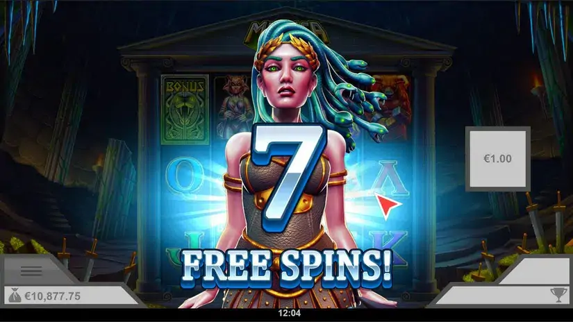 Medusa Hot 1 slot screenshot 5