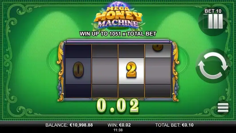 Mega Money Machine slot screenshot 3