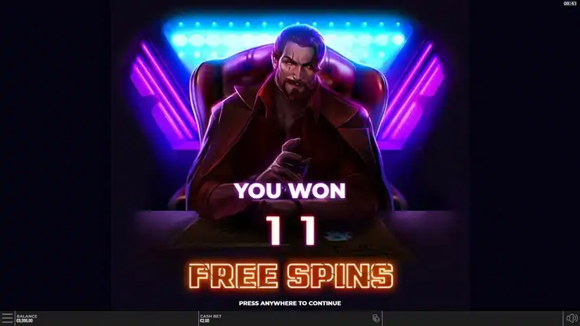 Neon Villains slot screenshot 3