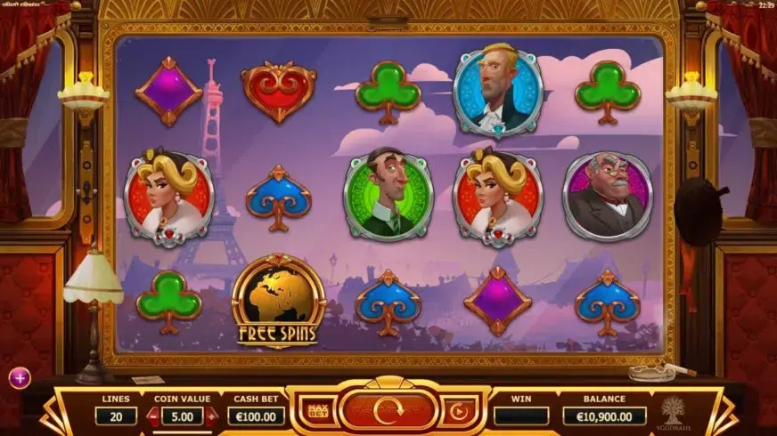 Orient Express slot screenshot 