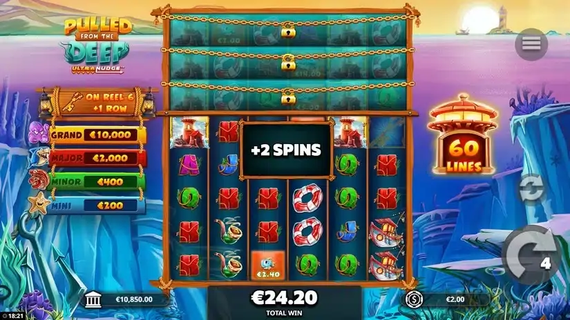 Pulled From The Deep UltraNudge slot screenshot 6
