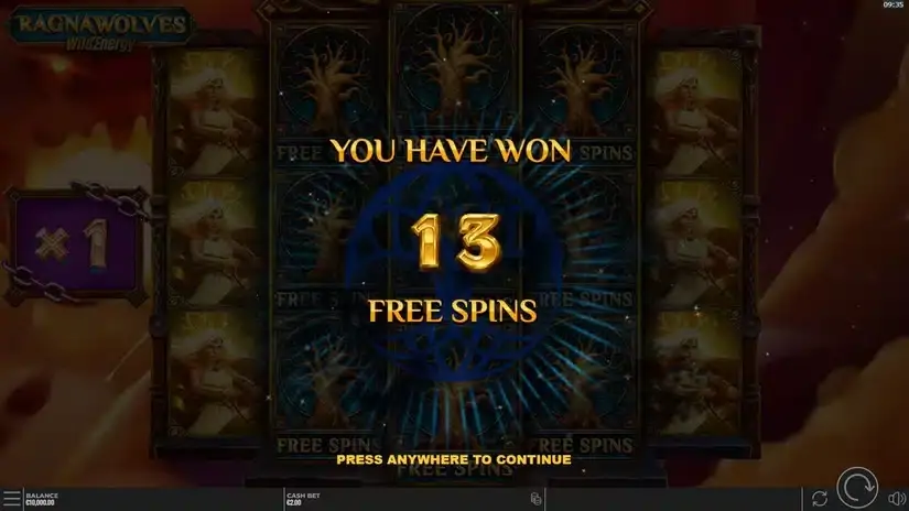 RagnaWolves WildEnergy slot screenshot 3