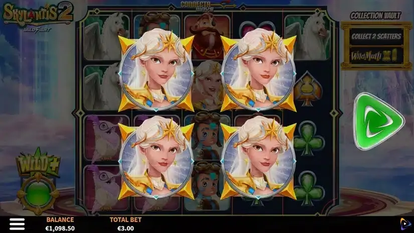 Skylantis 2 Wild Fight slot screenshot 3