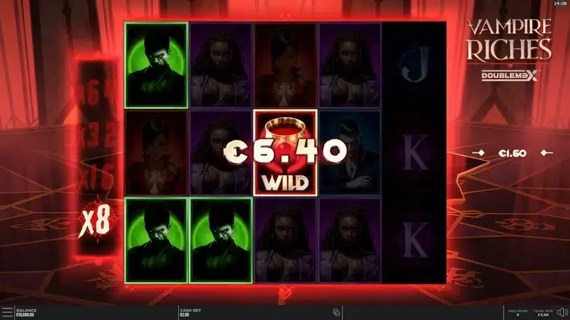 Vampire Riches DoubleMax slot screenshot 4