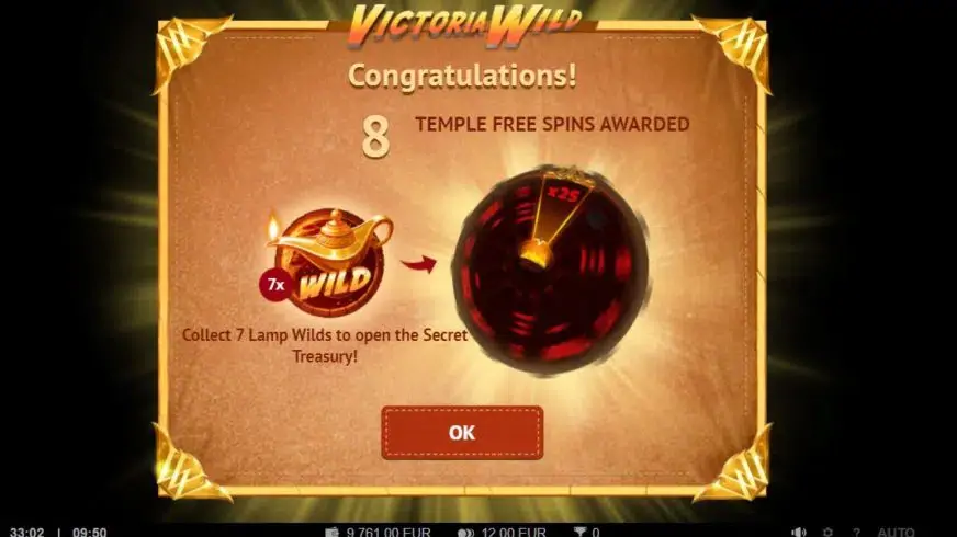 Victoria Wild slot screenshot 2