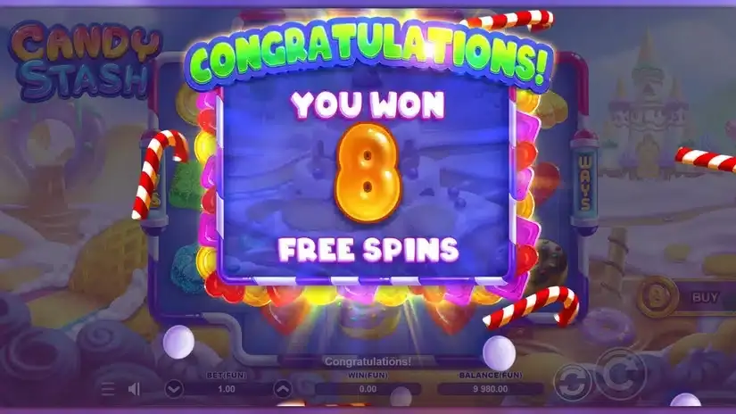 Candy Stash slot screenshot 2