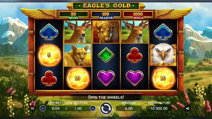 Eagle’s Gold slot screenshot 1