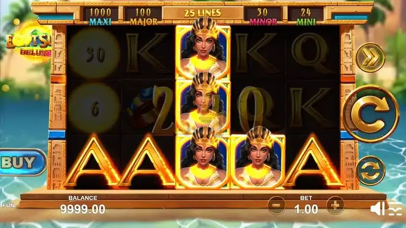 Egypt Sun Deluxe slot screenshot 2
