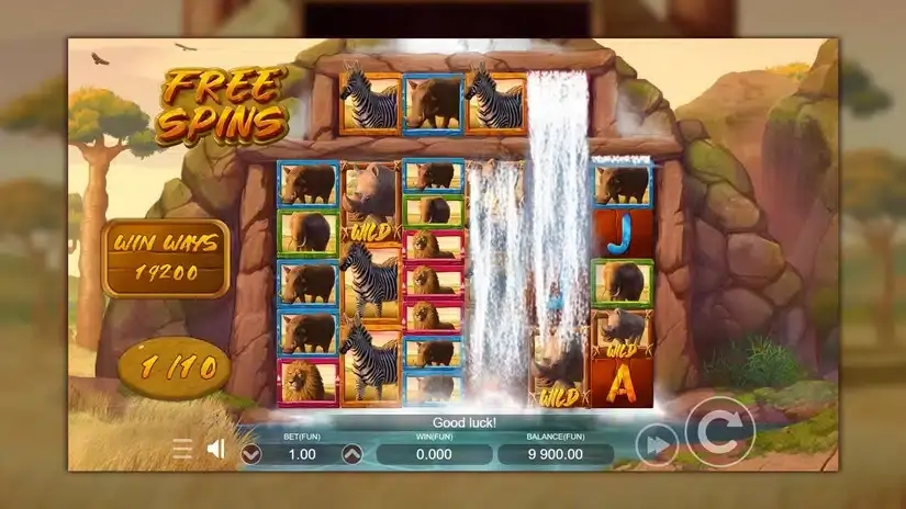 Savannah Spirits slot screenshot 3
